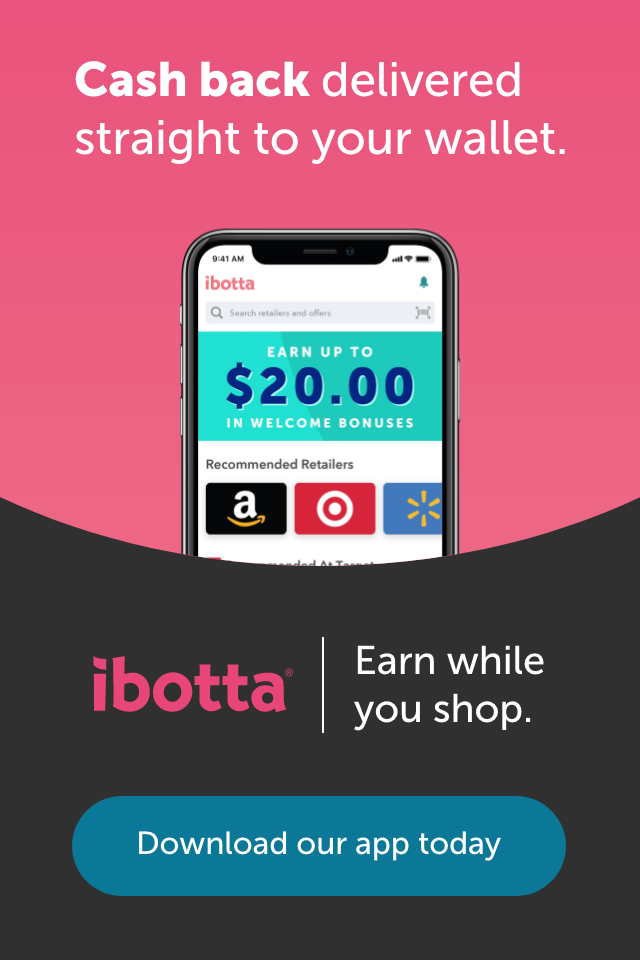 In-app mobile ad concept for Ibotta: A