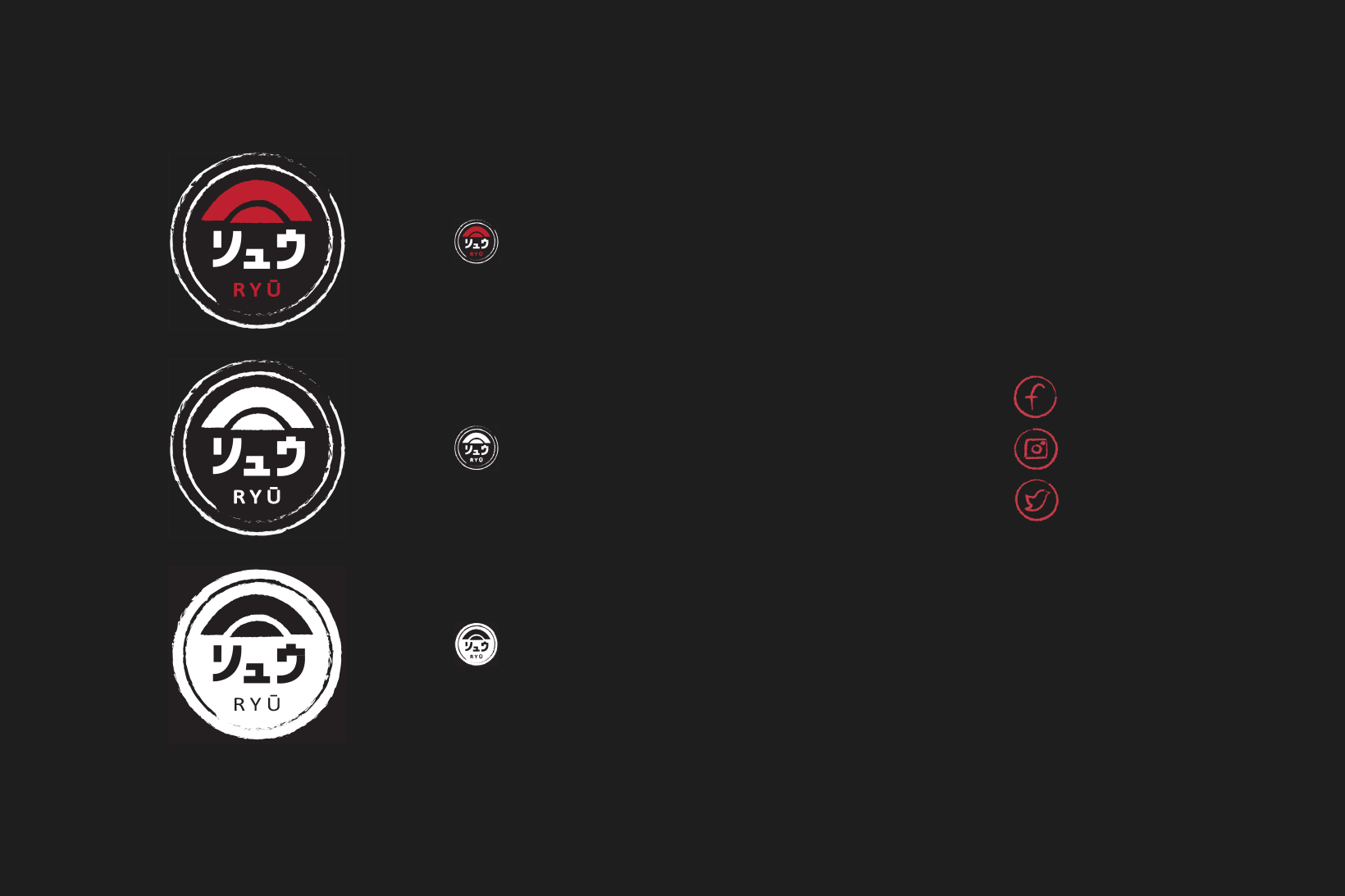 Custom Icons and Logo for Ryu